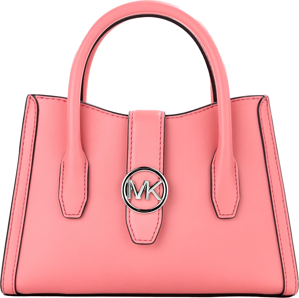 Сумка-сатчел Michael Kors Gabby Small Tea Rose из искусственной кожи с застежкой-молнией и ремнем через плечо