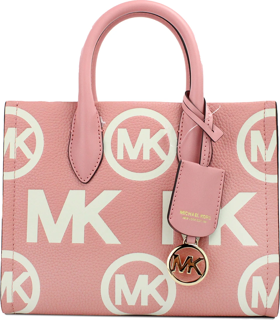 Сумка-тоут Michael Kors Mirella Small из тисненой кожи, сумка-шоппер через плечо