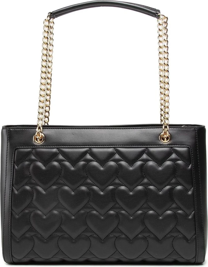 Сумка-шоппер LOVE MOSCHINO Chic с мотивом сердца