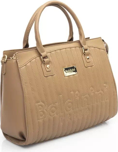 Бежевая женская сумка Baldinini Trend из полиэтилена