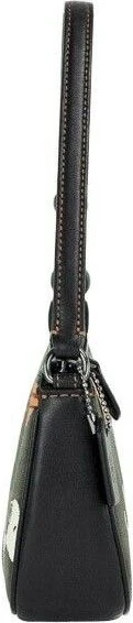 Сумка-клатч с верхней ручкой Coach Nolita 19 Mini Holiday Snoopy