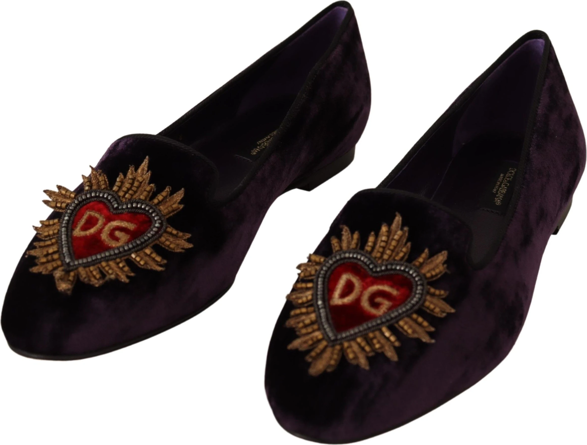 Лоферы-балетки Dolce & Gabbana Коллекция Heart