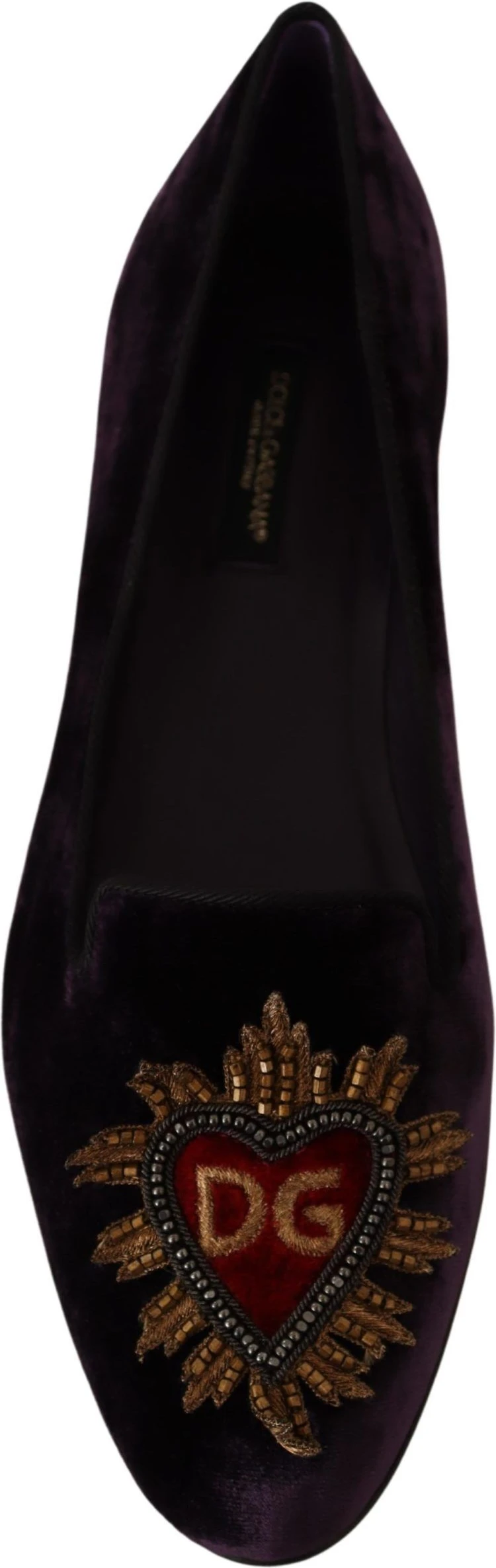 Лоферы-балетки Dolce & Gabbana Коллекция Heart