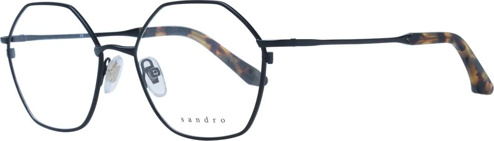 Оправа для очков Sandro Черная Нержавеющая сталь
