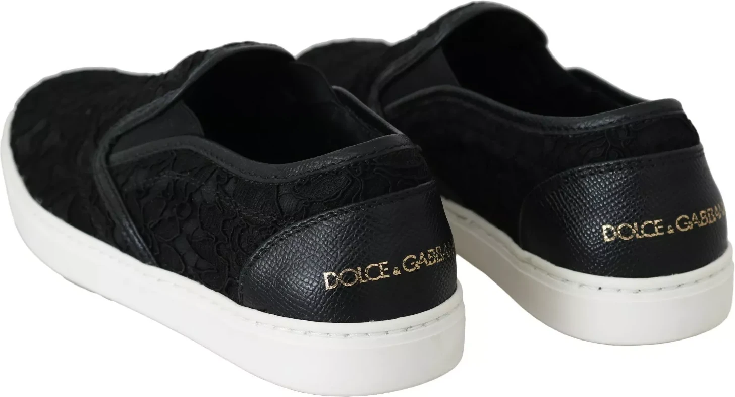 Кеды слипоны Dolce & Gabbana