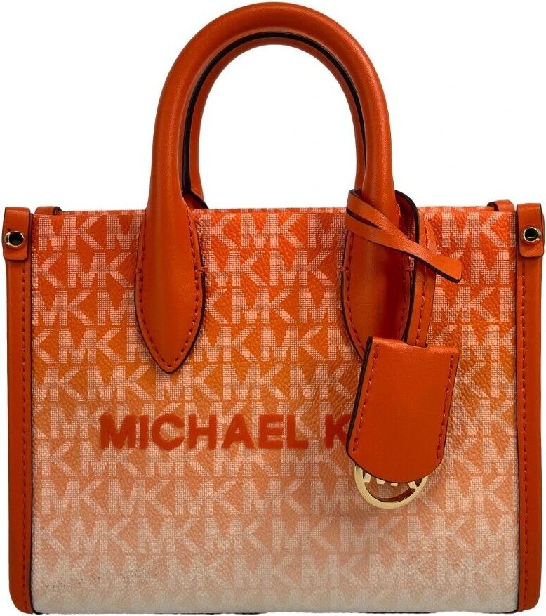 Сумка-тоут Michael Kors Mirella XS из кожи с верхом на молнии