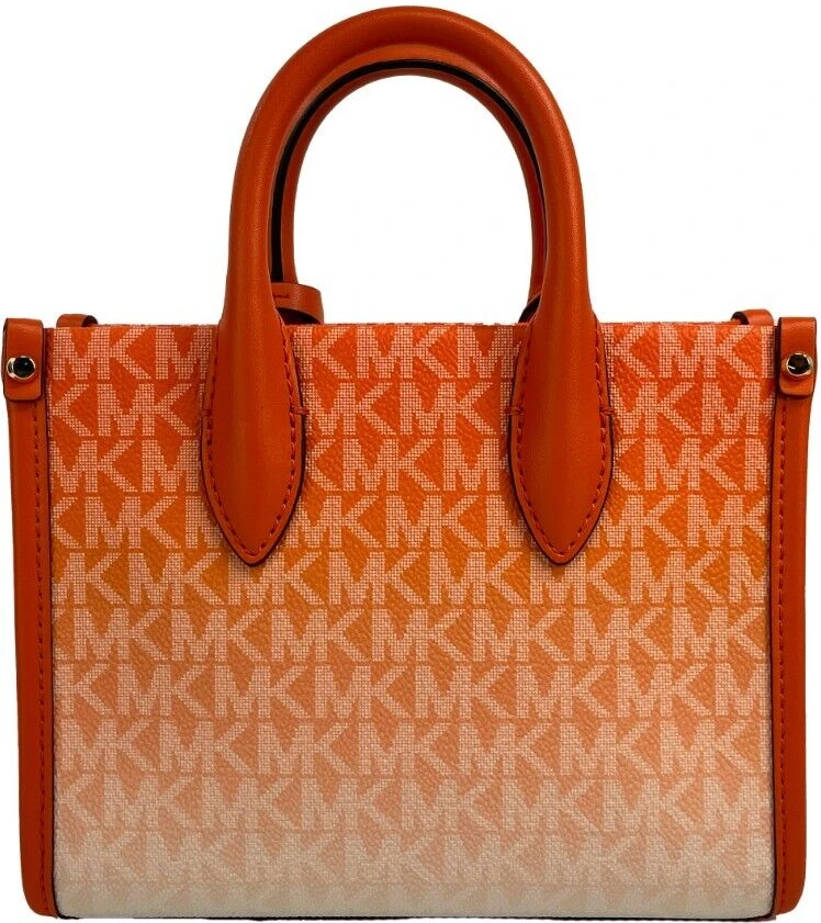 Сумка-тоут Michael Kors Mirella XS из кожи с верхом на молнии