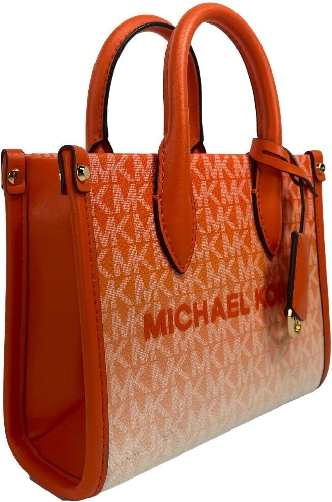 Сумка-тоут Michael Kors Mirella XS из кожи с верхом на молнии