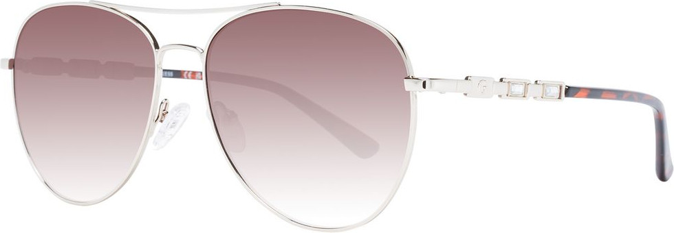 Солнцезащитные очки GUESS Серебристые Женские