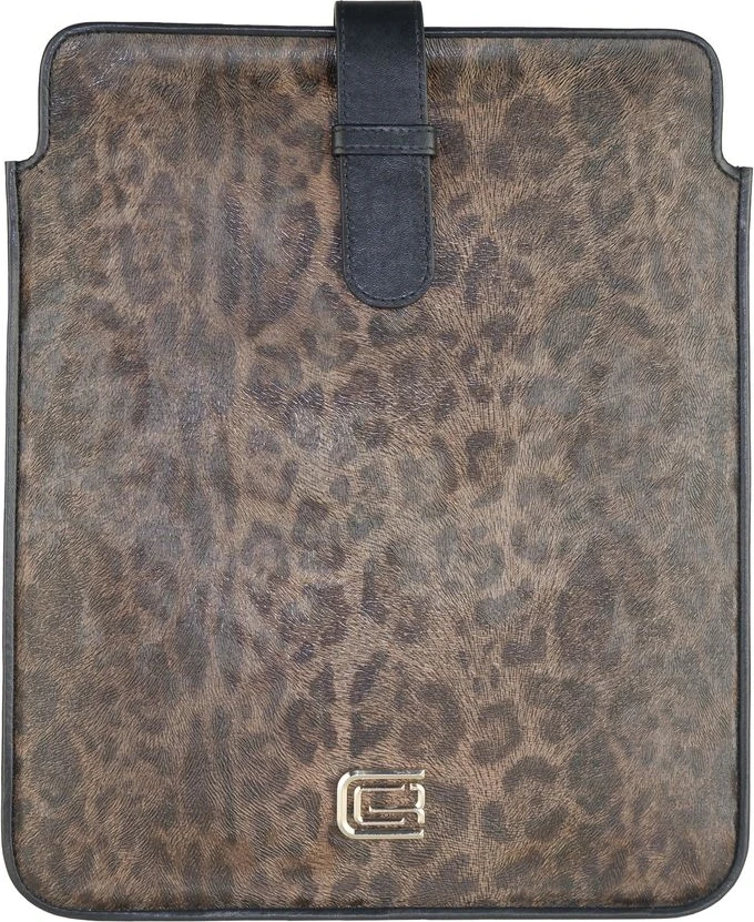 Чехол для планшета cavalli CLASS Chic Чехол для планшета из телячьей кожи с акцентом "Леопард"
