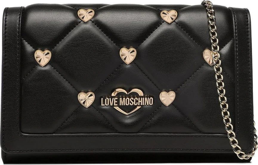 Сумка через плечо LOVE MOSCHINO Chic из искусственной кожи с фурнитурой цвета золота