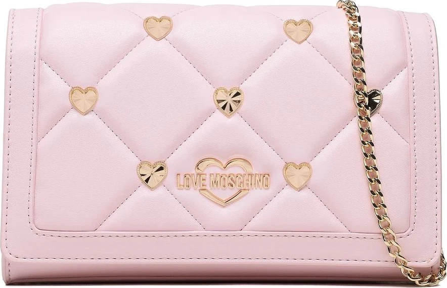 Сумка кросс-боди LOVE MOSCHINO Chic Pink