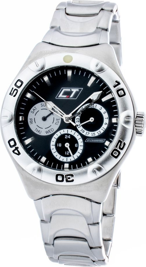 Часы Chronotech Серые из нержавеющей стали