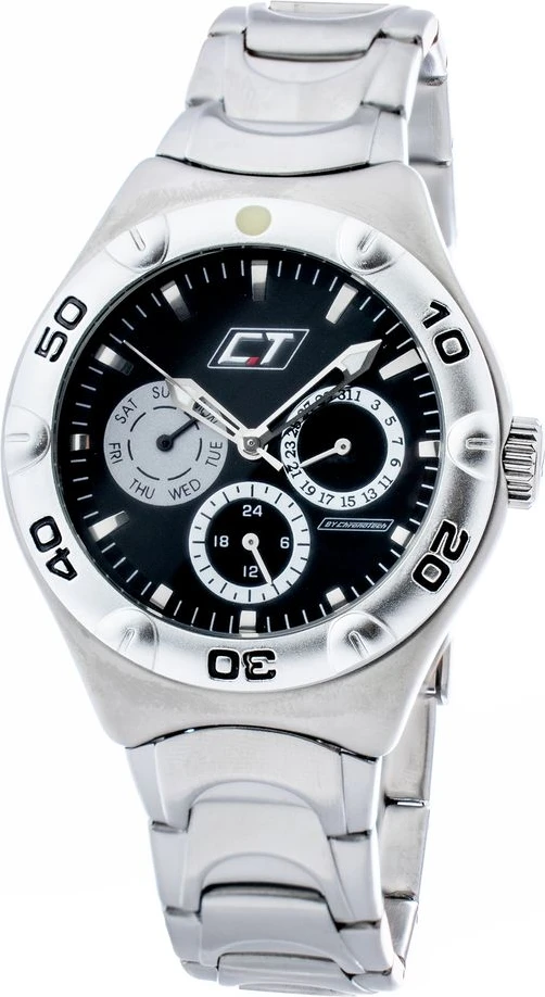 Часы Chronotech Серые из нержавеющей стали
