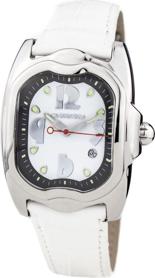 Часы Chronotech Белая Кожа
