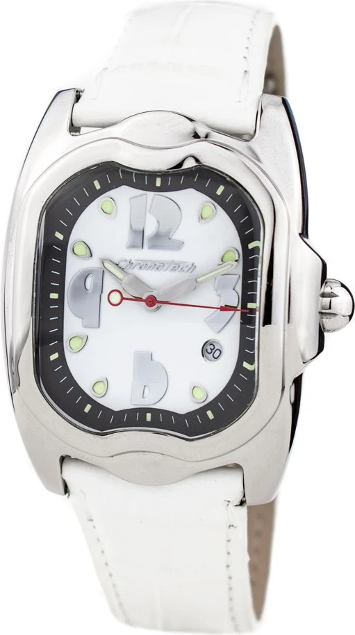 Часы Chronotech Белая Кожа