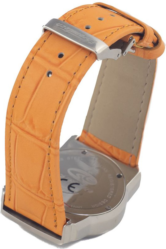 Часы Chronotech Оранжевая Кожа