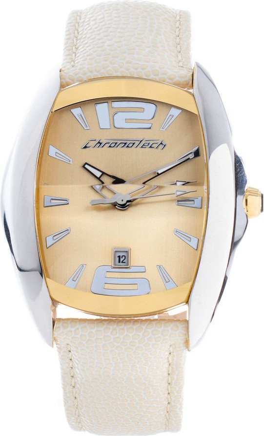 Часы Chronotech Бежевая кожа