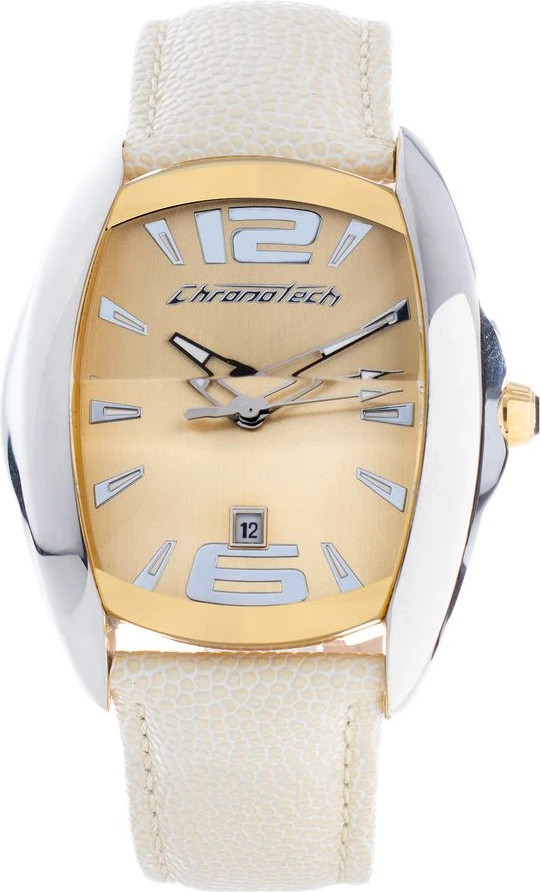 Часы Chronotech Бежевая кожа