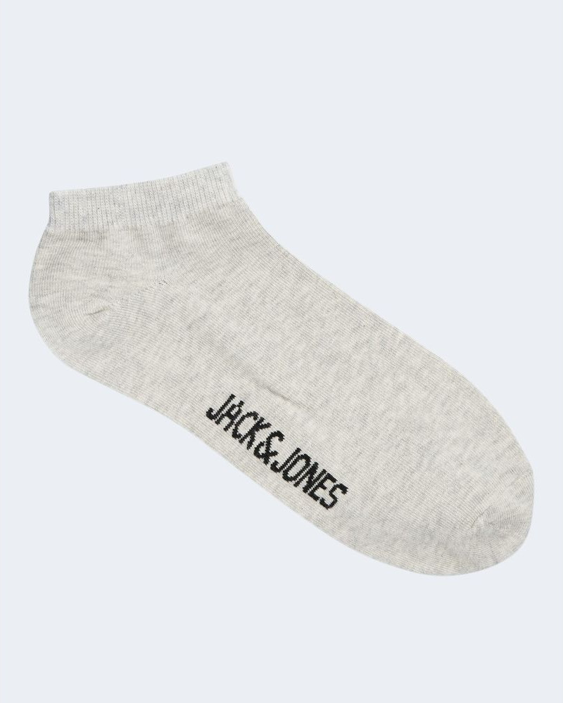 Socks Jack & Jones Gray Cotton Socks