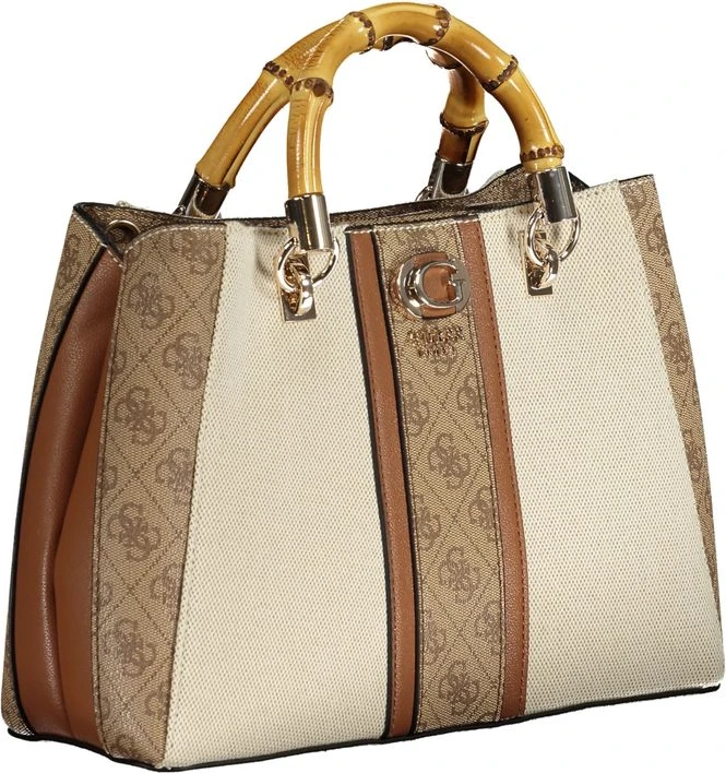Сумка Guess Shoes Бежевый Хлопок