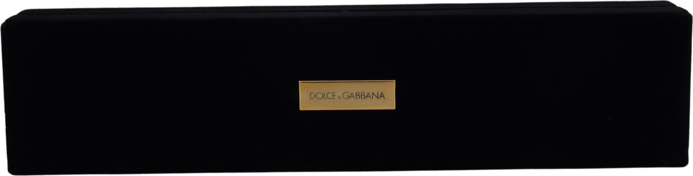 Коробка для хранения Dolce & Gabbana Черная бархатная шкатулка для украшений