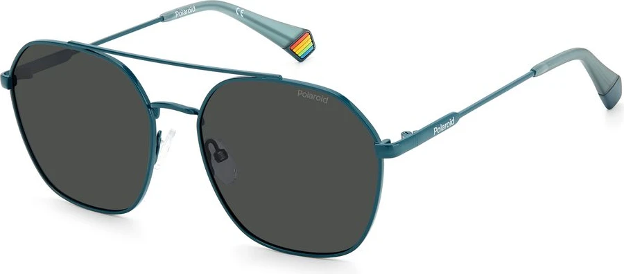 Солнцезащитные очки Polaroid Blue Нержавеющая сталь
