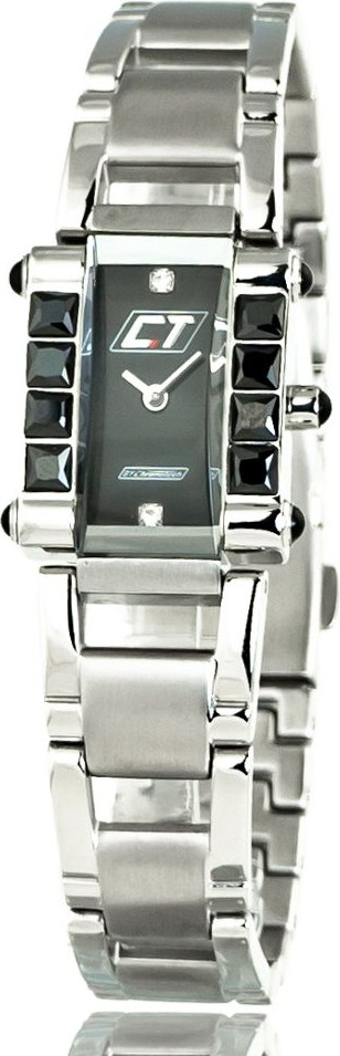 Часы Chronotech Серебряные из нержавеющей стали