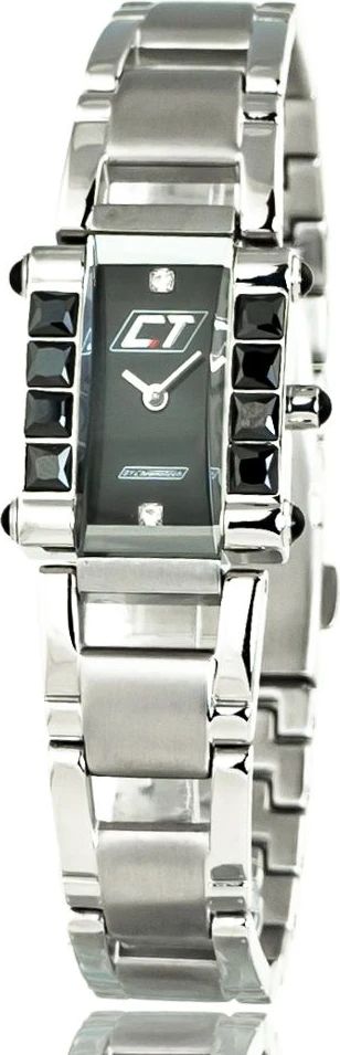 Часы Chronotech Серебряные из нержавеющей стали