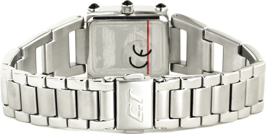 Часы Chronotech Серебряные из нержавеющей стали