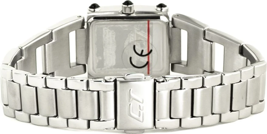 Часы Chronotech Серебряные из нержавеющей стали