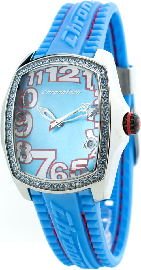 Часы Chronotech Blue Rubber Watch