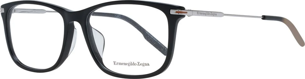 Черная пластиковая оправа для очков Ermenegildo Zegna