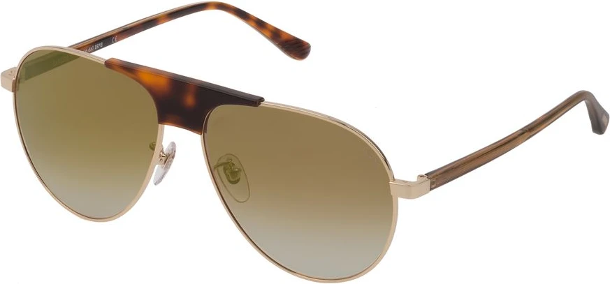 Солнцезащитные очки Lozza Rose Gold Metal Sunglasses