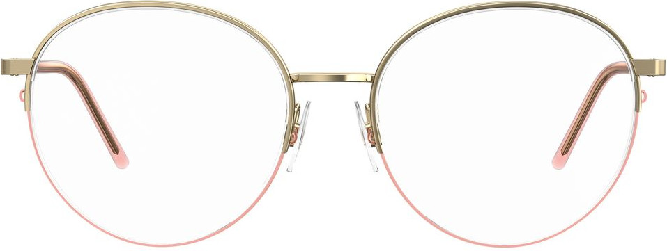 Очки LOVE MOSCHINO Rose Gold Metal Glasses (Оправа)