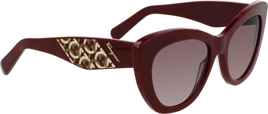 Солнцезащитные очки Salvatore Ferragamo Бордо