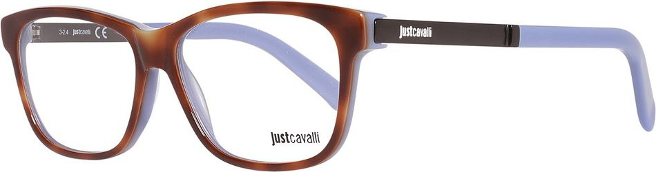 Коричневая пластиковая оправа для очков Just Cavalli
