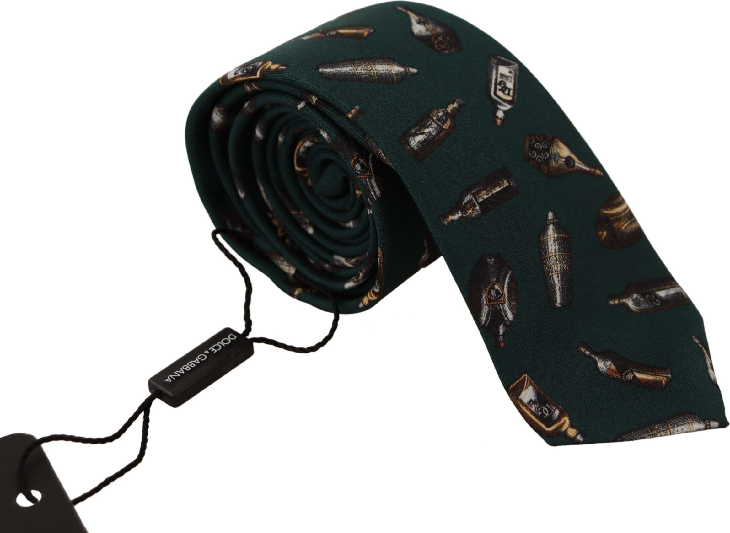 Галстуки Dolce & Gabbana Fantasy Print Шелковый Регулируемый Аксессуар Галстук