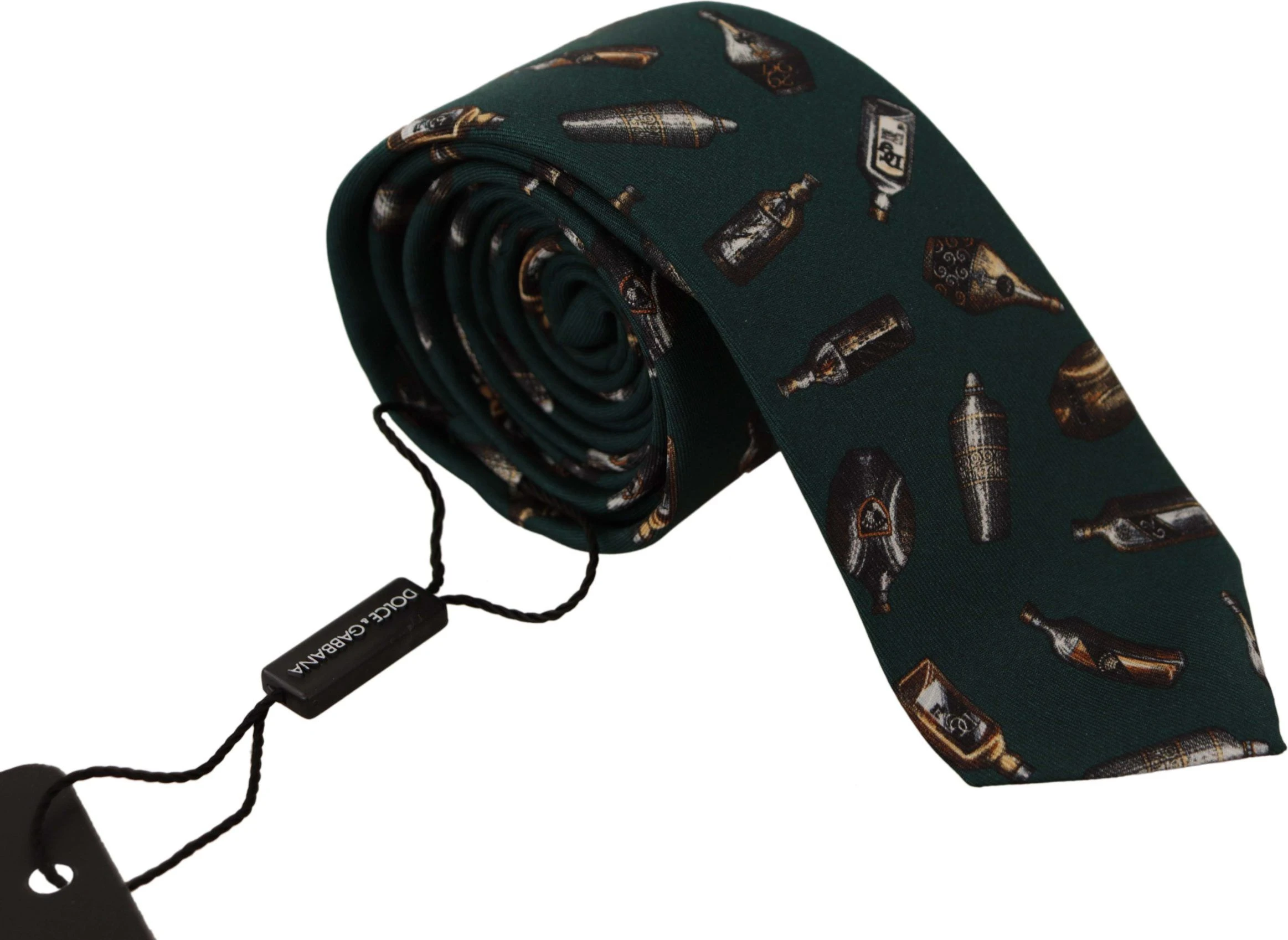 Галстуки Dolce & Gabbana Fantasy Print Шелковый Регулируемый Аксессуар Галстук
