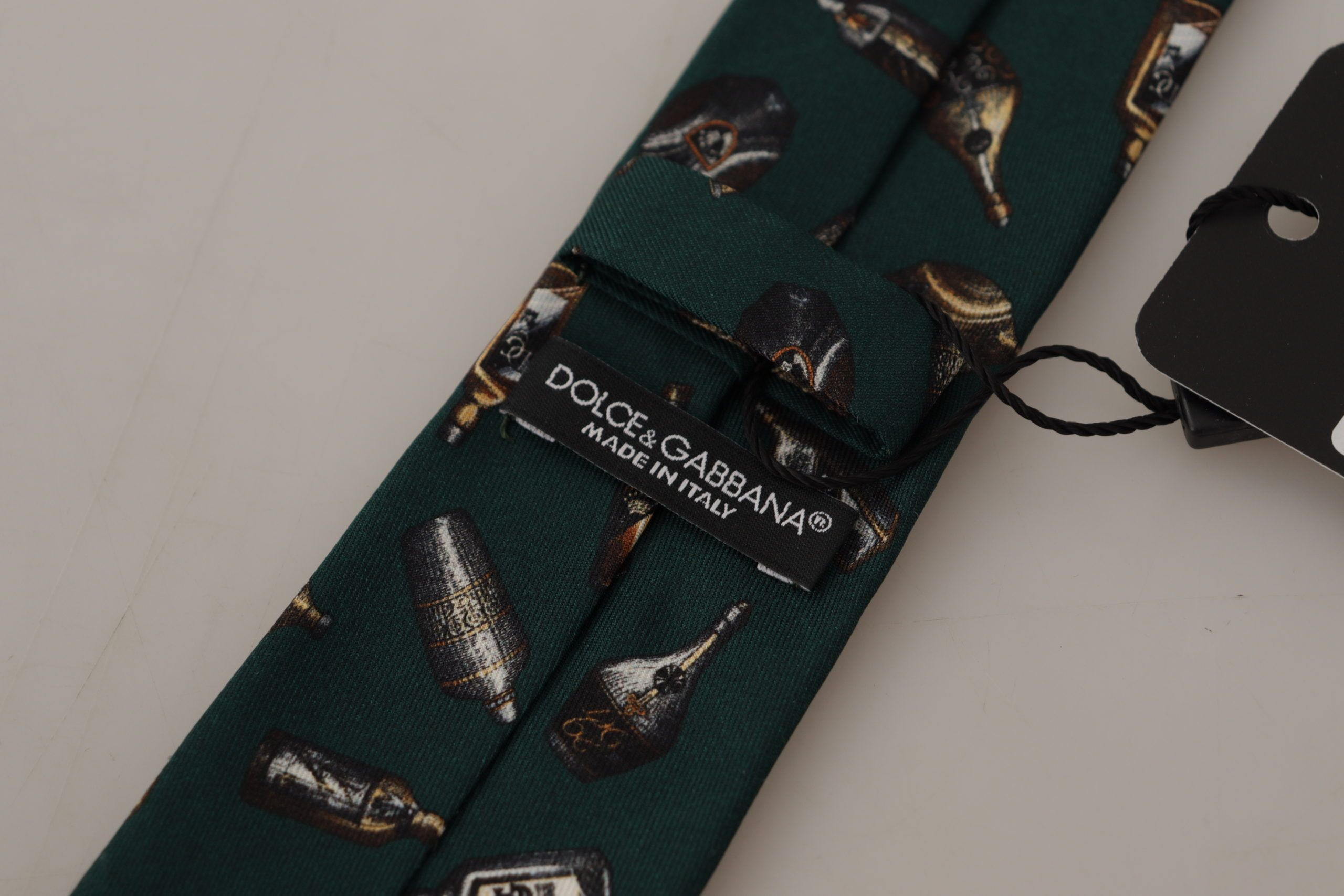 Галстуки Dolce & Gabbana Fantasy Print Шелковый Регулируемый Аксессуар Галстук