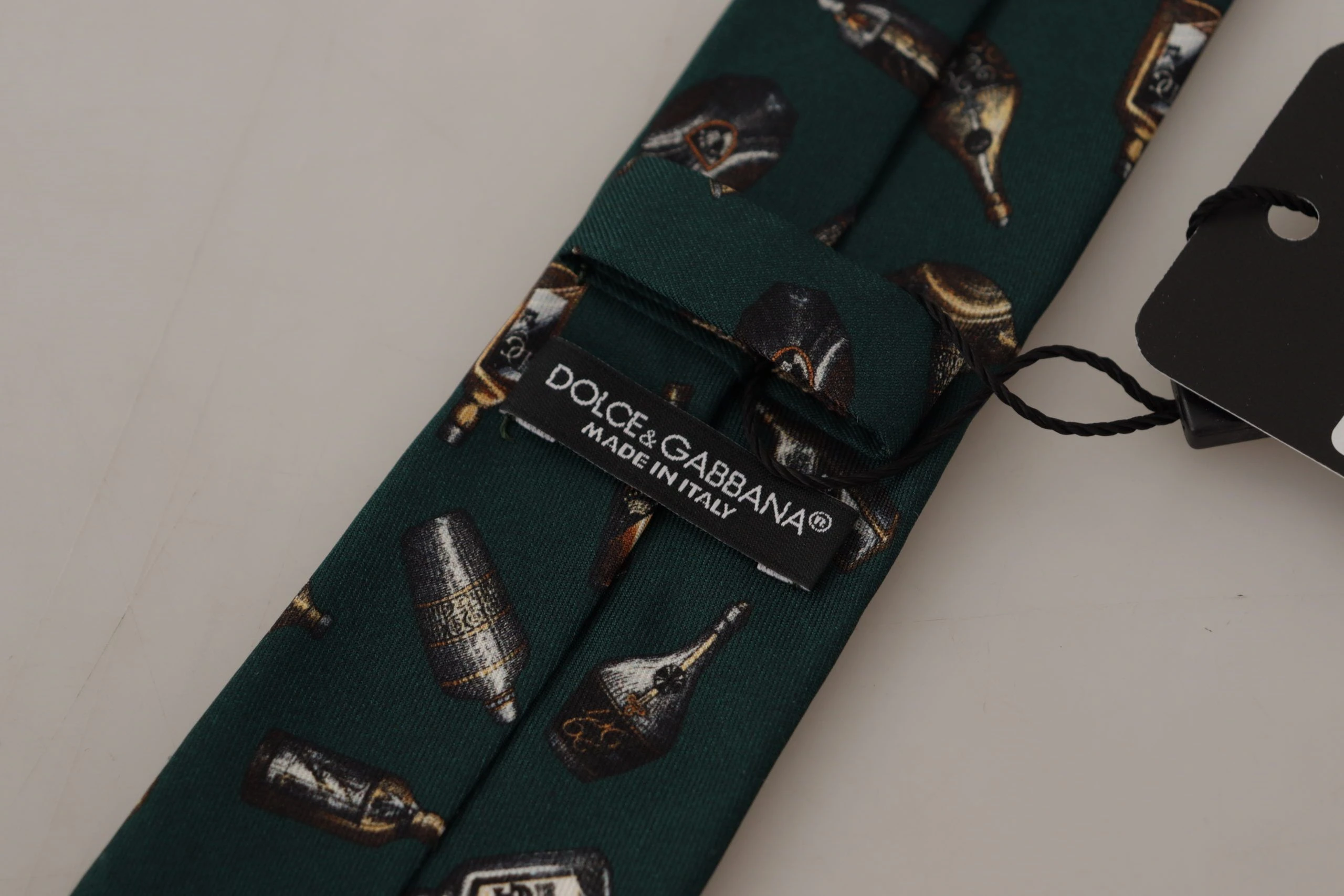 Галстуки Dolce & Gabbana Fantasy Print Шелковый Регулируемый Аксессуар Галстук