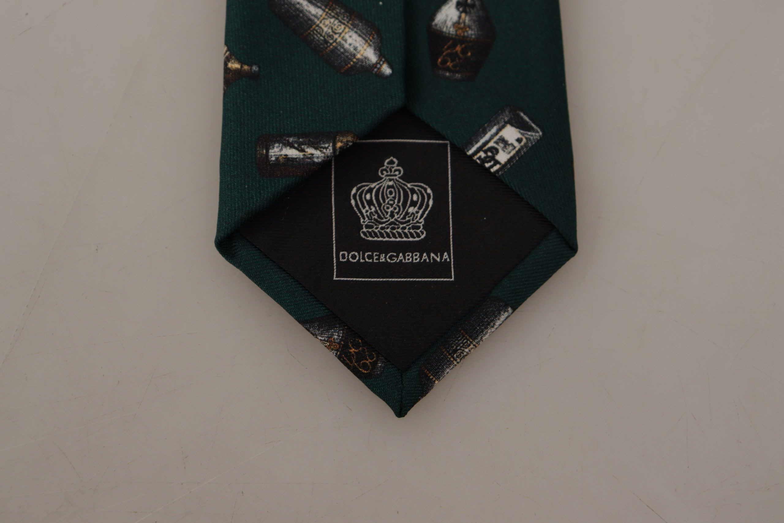 Галстуки Dolce & Gabbana Fantasy Print Шелковый Регулируемый Аксессуар Галстук