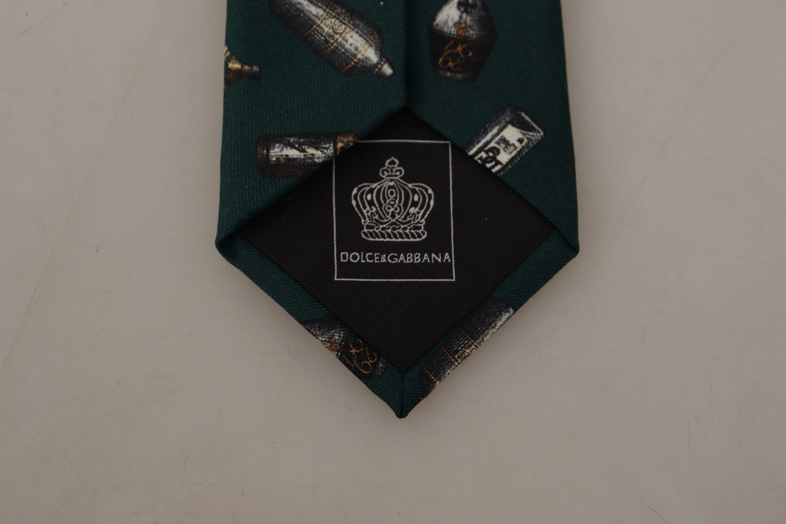 Галстуки Dolce & Gabbana Fantasy Print Шелковый Регулируемый Аксессуар Галстук