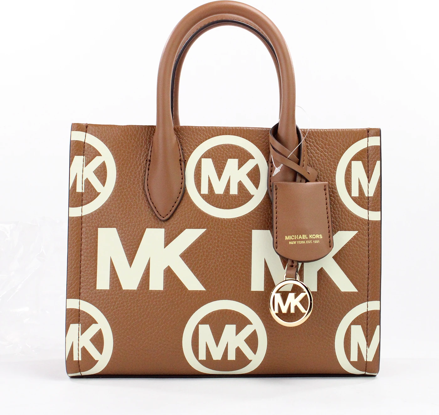 Сумка-тоут Michael Kors Mirella из тисненой кожи, сумка-шоппер через плечо