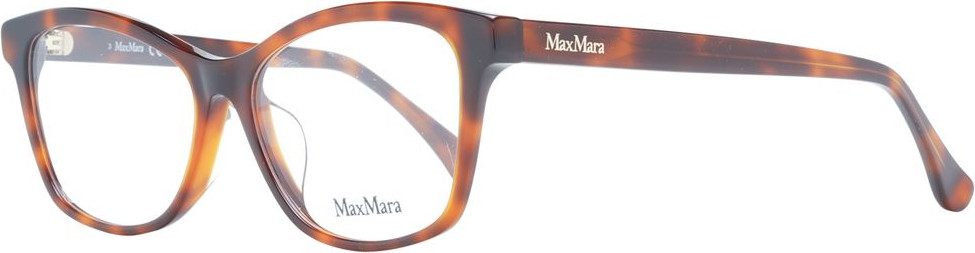 Коричневые пластиковые очки (оправа) Max Mara