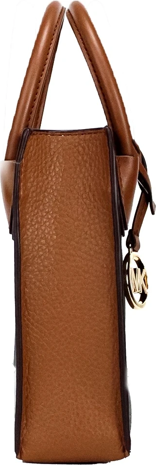 Сумка через плечо Michael Kors Mercer XS Brown с принтом Signature PVC North South Shopper