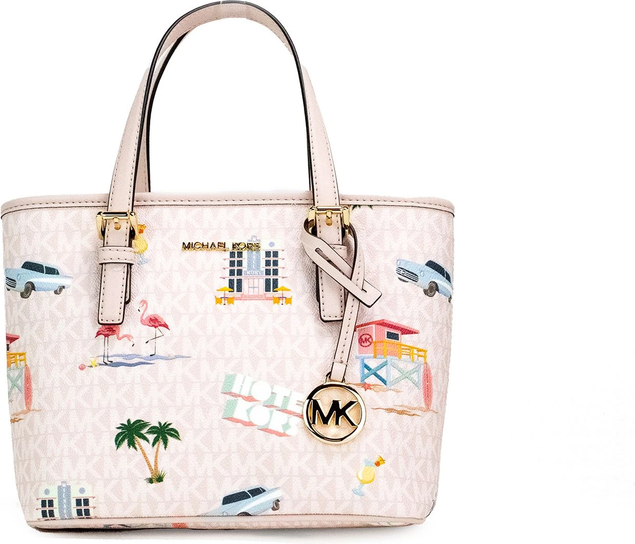 Сумка-тоут Michael Kors Jet Set Beach Powder