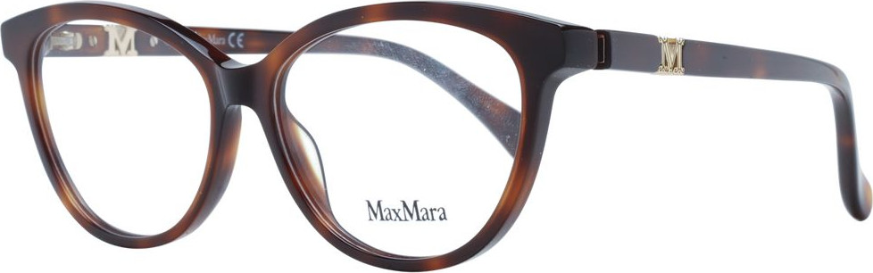 Коричневая оправа для очков Max Mara из пластика