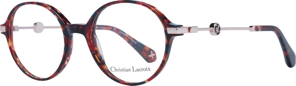 Красная оправа для очков из ацетата Christian Lacroix