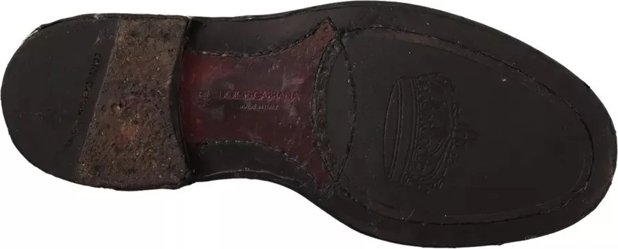 Туфли из натуральной кожи Dolce & Gabbana